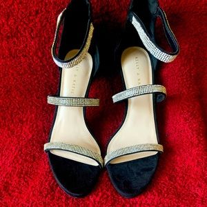 Kelly & Katie black heels